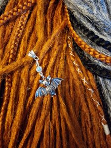 Fledermaus silber – Bild 3