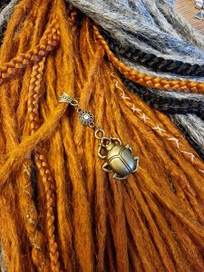 Skarabäus bronze – Bild 3