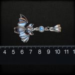 Fledermaus silber – Bild 2