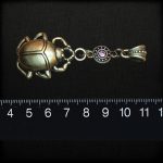 Skarabäus bronze – Bild 2